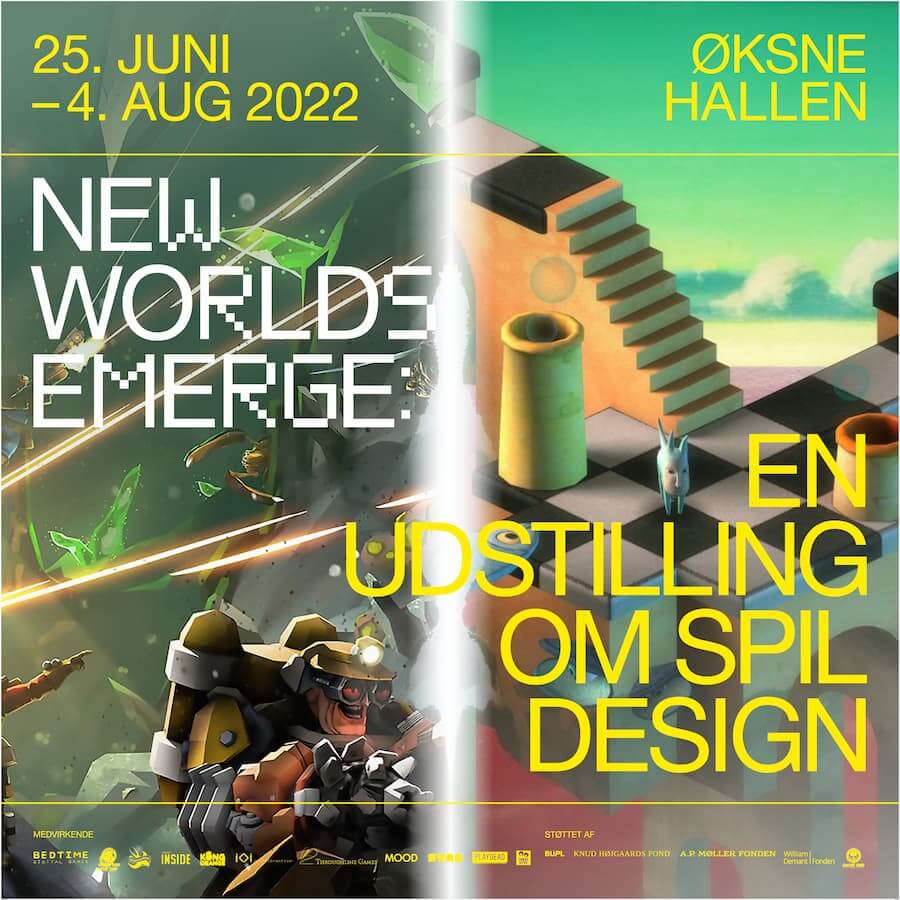 Øksnehallen en udstilling om spil design